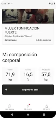 PROFITNESS android App screenshot 1